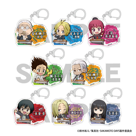 SAKAMOTO DAYS_Puchikura Acrylic Keychain [Blind Bag Total 8 Types]