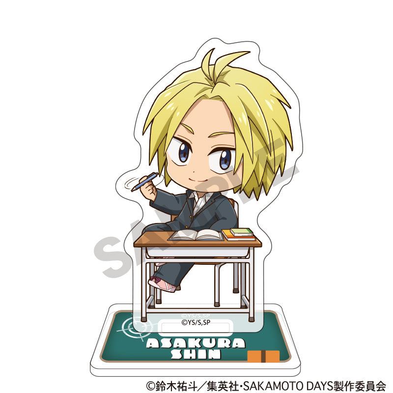 SAKAMOTO DAYS_Acrylic Stand Puchikura  -  Shin Asakura