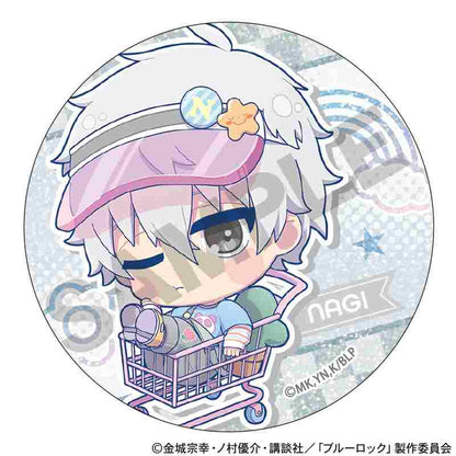 BLUELOCK_เข็มกลัดกลิตเตอร์ลายตัวละคร สไตล์ Yumekawa Sporty (สุ่มลายจากทั้งหมด 12 แบบ)