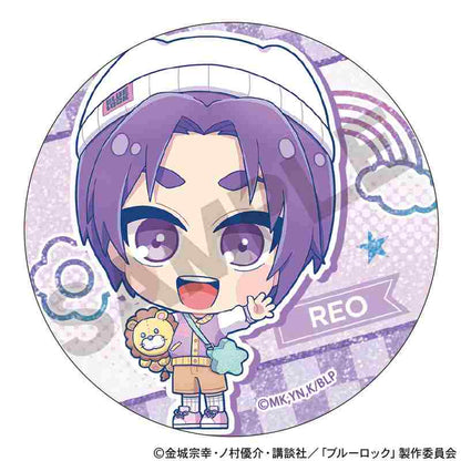 BLUELOCK_เข็มกลัดกลิตเตอร์ลายตัวละคร สไตล์ Yumekawa Sporty (สุ่มลายจากทั้งหมด 12 แบบ)