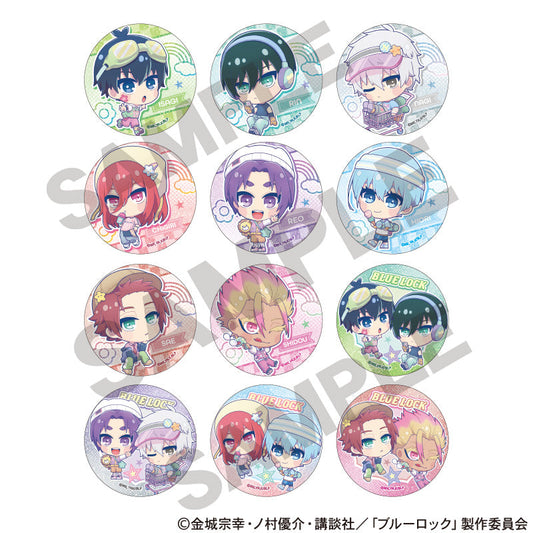 BLUELOCK_Glitter Can Badge Yumekawa Sporty [Blind Bag Total 12 Types]