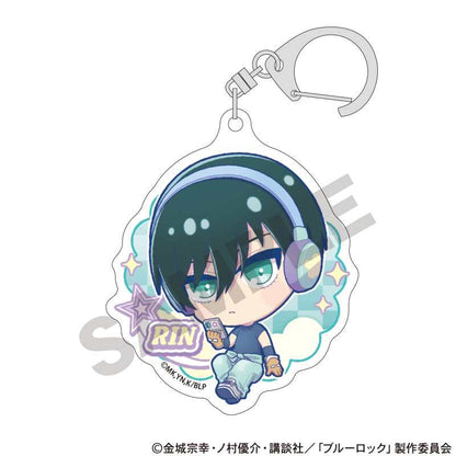 BLUELOCK_Acrylic Keychain Yumekawa Sporty [Blind Bag Total 8 Types]
