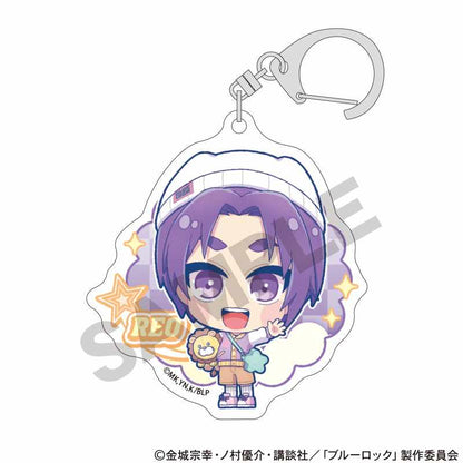 BLUELOCK_Acrylic Keychain Yumekawa Sporty [Blind Bag Total 8 Types]