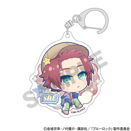 BLUELOCK_Acrylic Keychain Yumekawa Sporty [Blind Bag Total 8 Types]