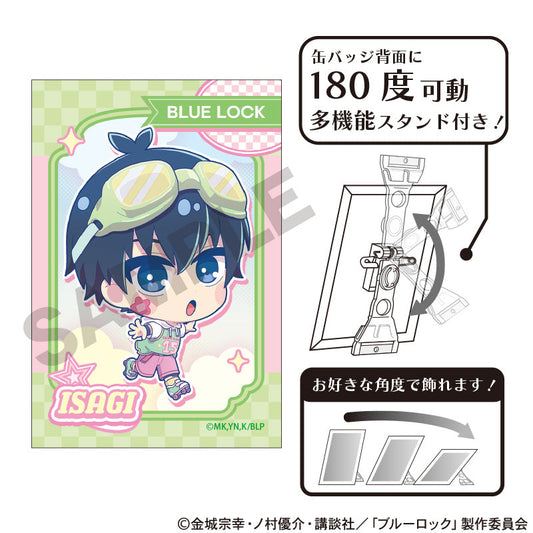 BLUELOCK_Art Can Badge Yumekawa Sporty  -  Yochi Isagi