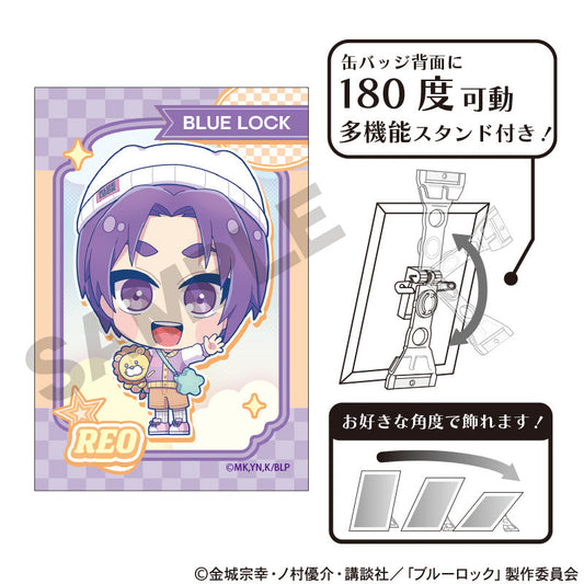 BLUELOCK_Art Can Badge Yumekawa Sporty  -  Reo Mikage