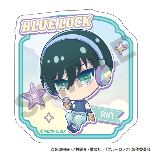 BLUELOCK_Acrylic Clip Yumekawa Sporty  -  Rin Itoshi