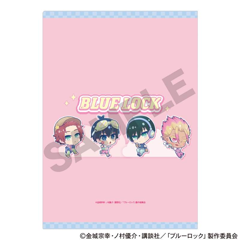 BLUELOCK_Single Clear File Pink Yumekawa Sporty
