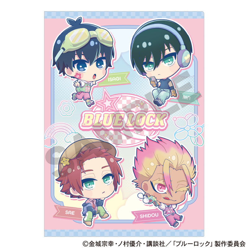 BLUELOCK_Single Clear File Pink Yumekawa Sporty