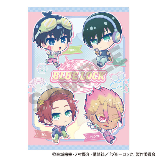 BLUELOCK_Single Clear File Pink Yumekawa Sporty