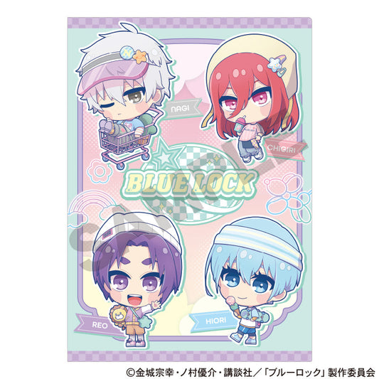 BLUELOCK_Single Clear File Mint Yumekawa Sporty