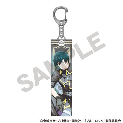 BLUELOCK_Acrylic Stick Keychain Chess Nuance Color  -  Rin Itoshi