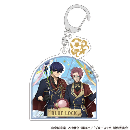 BLUE LOCK_Trading Balloon Series พวงกุญแจอะคริลิคแบบดับเบิลพาร์ท (สุ่ม) (สุ่ม 12 แบบ)
