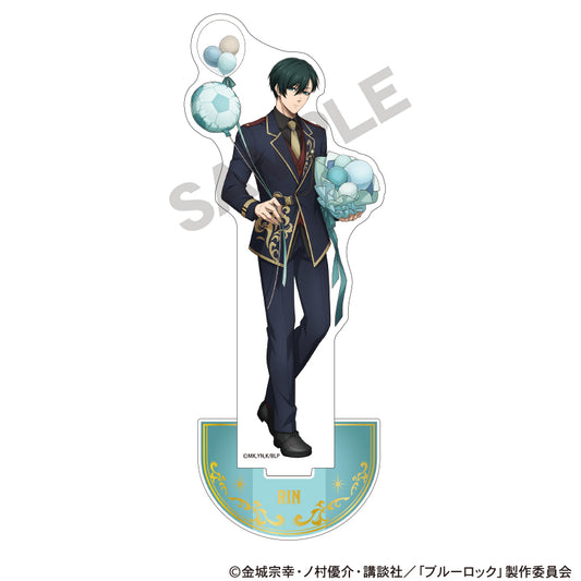 BLUE LOCK_Balloon Series สแตนดี้อะคริลิคปั๊มฟอยล์ - Rin Itoshi