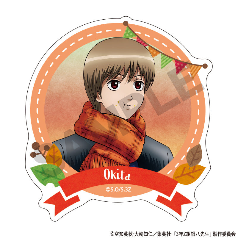 Class 3-Z Ginpachi-sensei_Roasted Sweet Potato Series Acrylic Clip - Sogo Okita
