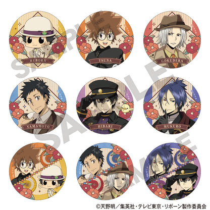 Katekyo Hitman REBORN!_Trading Retro Style Series Can Badge [Blind Box Total 9 Types]