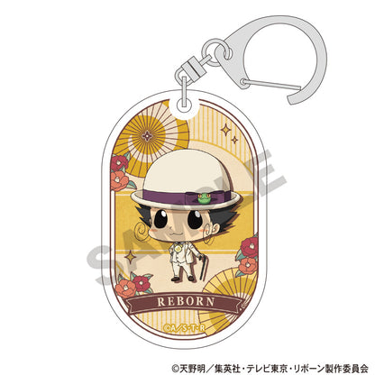 Katekyo Hitman REBORN!_Trading Retro Style Series Acrylic Key Chain [Blind Box Total 9 Types]