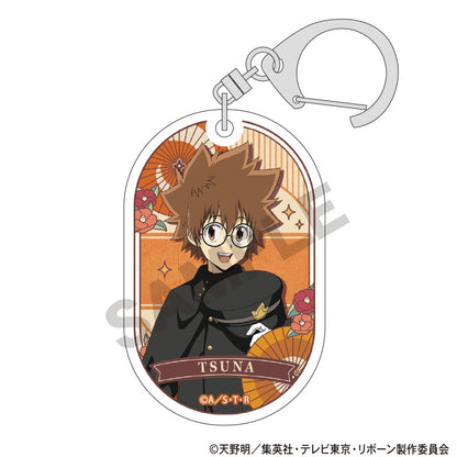 Katekyo Hitman REBORN!_Trading Retro Style Series Acrylic Key Chain [Blind Box Total 9 Types]