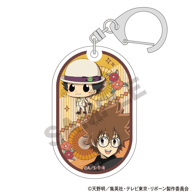 Katekyo Hitman REBORN!_Trading Retro Style Series Acrylic Key Chain [Blind Box Total 9 Types]