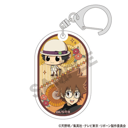 Katekyo Hitman REBORN!_Trading Retro Style Series Acrylic Key Chain [Blind Box Total 9 Types]