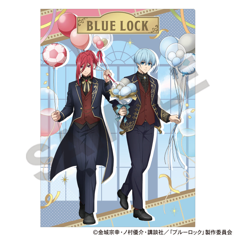 BLUE LOCK_Balloon Series Single Clear File - Hyoma Chigiri & Yo Hiori