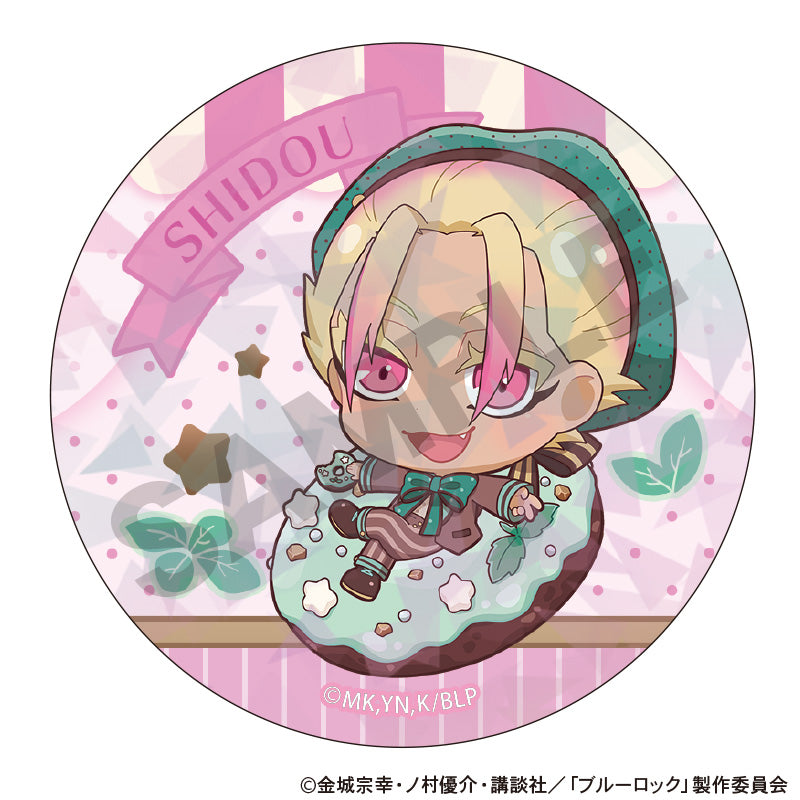 BLUE LOCK_Trading Choco Mint Series Hologram Can Badge [Blind Box Total 10 Types]