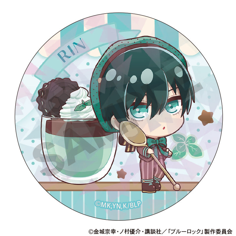 BLUE LOCK_Trading Choco Mint Series Hologram Can Badge [Blind Box Total 10 Types]
