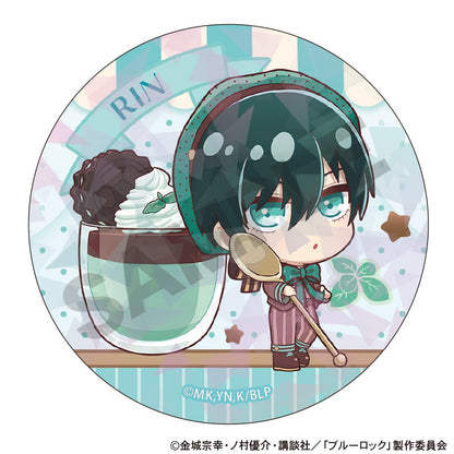 BLUE LOCK_Trading Choco Mint Series Hologram Can Badge [Blind Box Total 10 Types]