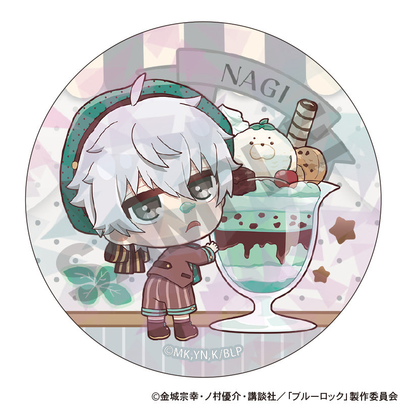 BLUE LOCK_Trading Choco Mint Series Hologram Can Badge [Blind Box Total 10 Types]