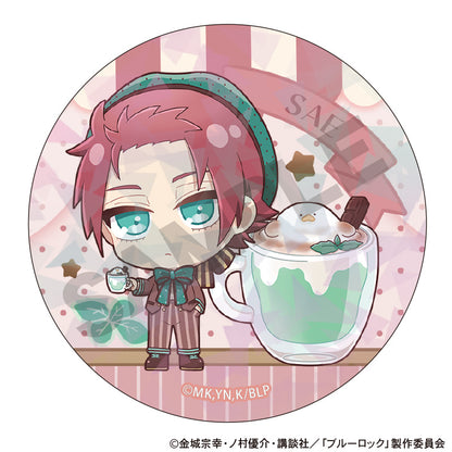 BLUE LOCK_Trading Choco Mint Series Hologram Can Badge [Blind Box Total 10 Types]