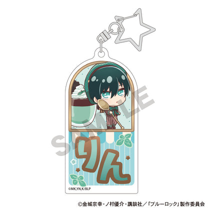 BLUE LOCK_Trading Choco Mint Series Name Acrylic Key Chain [Blind Box Total 10 Types]