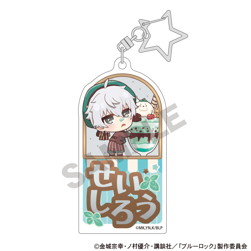 BLUE LOCK_Trading Choco Mint Series Name Acrylic Key Chain [Blind Box Total 10 Types]