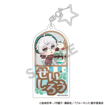 BLUE LOCK_Trading Choco Mint Series Name Acrylic Key Chain [Blind Box Total 10 Types]