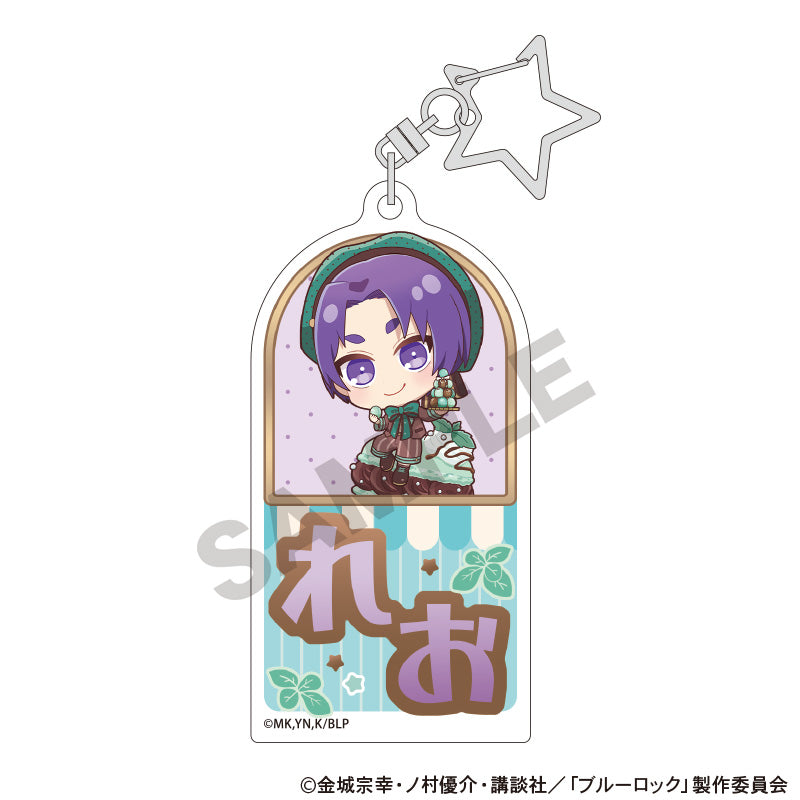 BLUE LOCK_Trading Choco Mint Series Name Acrylic Key Chain [Blind Box Total 10 Types]