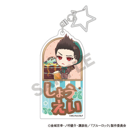 BLUE LOCK_Trading Choco Mint Series Name Acrylic Key Chain [Blind Box Total 10 Types]