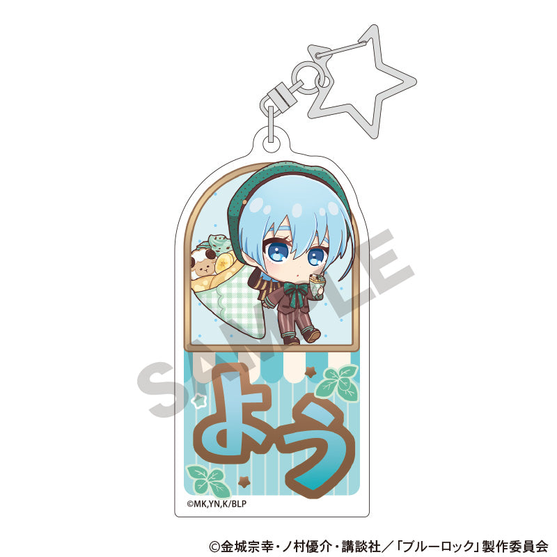 BLUE LOCK_Trading Choco Mint Series Name Acrylic Key Chain [Blind Box Total 10 Types]