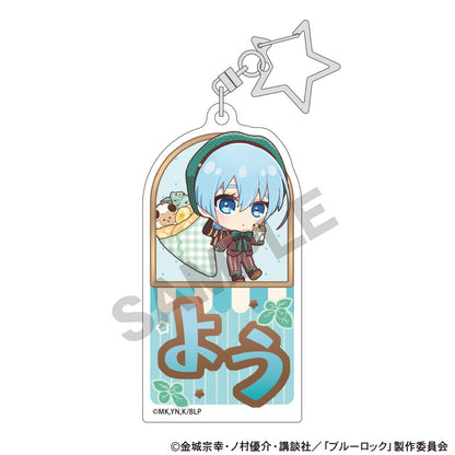 BLUE LOCK_Trading Choco Mint Series Name Acrylic Key Chain [Blind Box Total 10 Types]