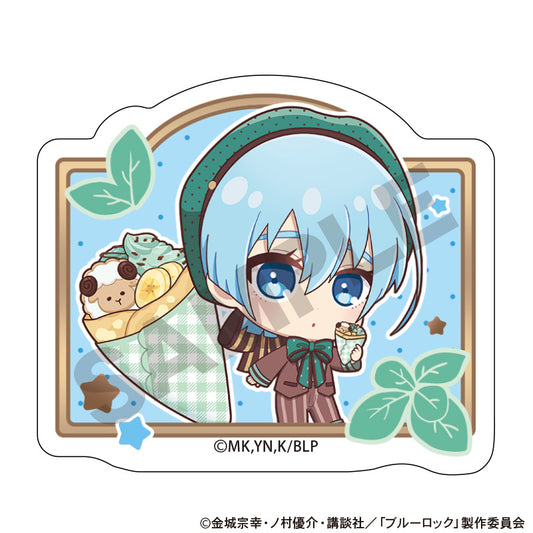 BLUE LOCK_Choco Mint Series Acrylic Hair Clip - Hiori Yo