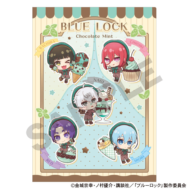 BLUE LOCK_Choco Mint Series แฟ้มใส - Yellow