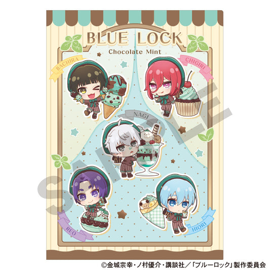 BLUE LOCK_Choco Mint Series แฟ้มใส - Yellow