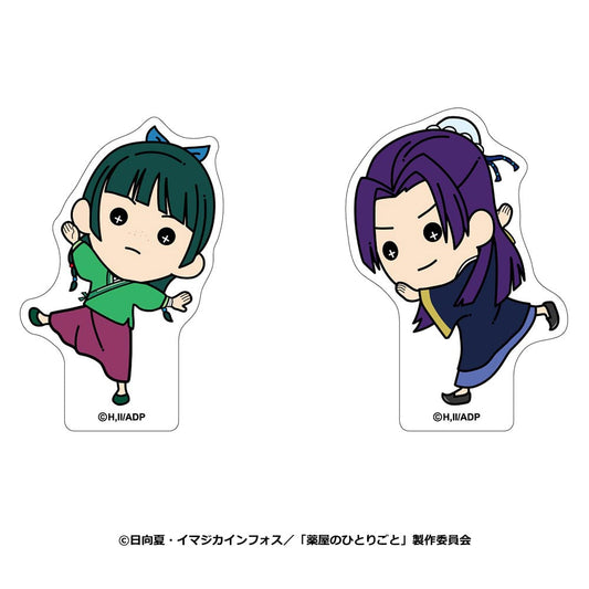 The Apothecary Diaries_Tasukko Mini Acrylic Block 2-Piece Set - Maomao & Jinshi