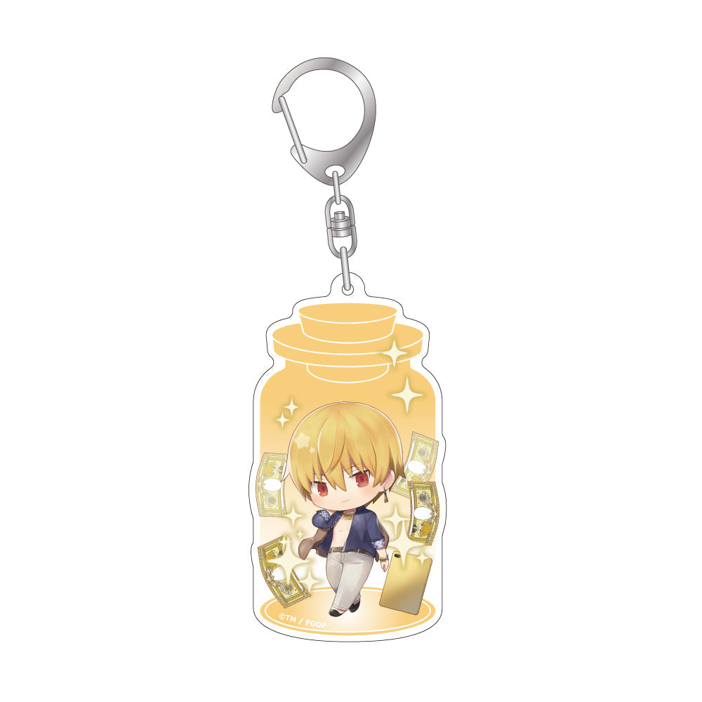 Fate/Grand Order_Charatoria Acrylic Keychain  -  Caster/Gilgamesh [Establishment]