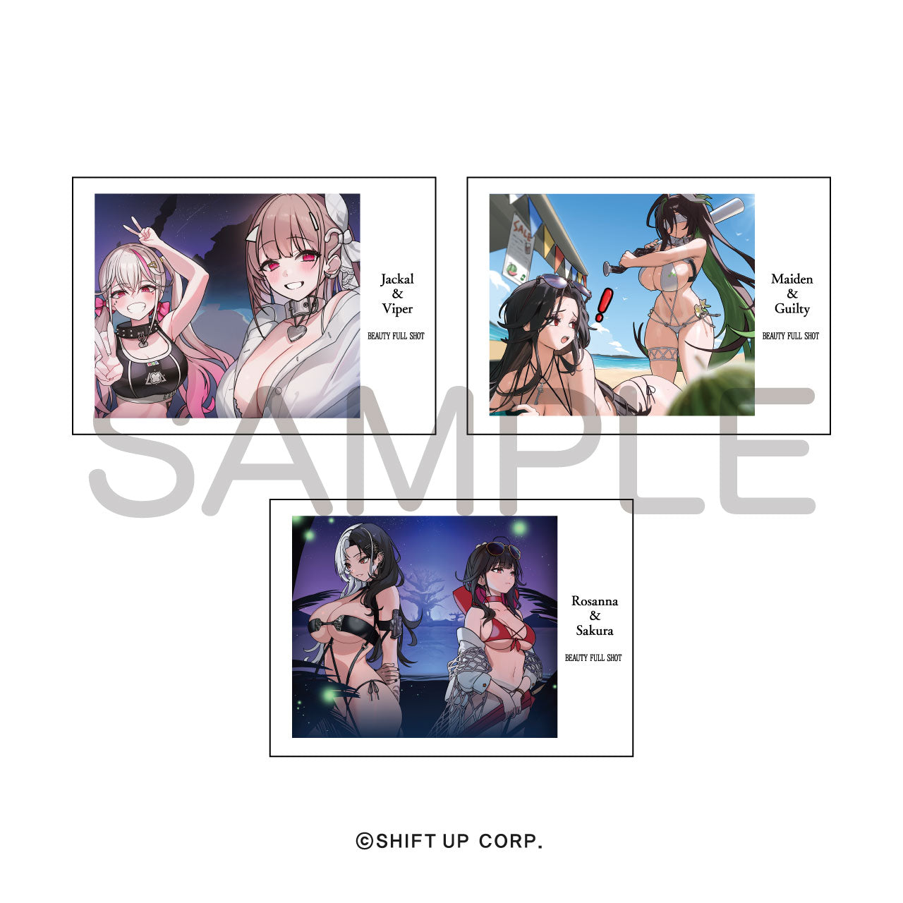 Goddess of Victory: NIKKE_Trading Photo Card  -  BEAUTY FULL SHOT