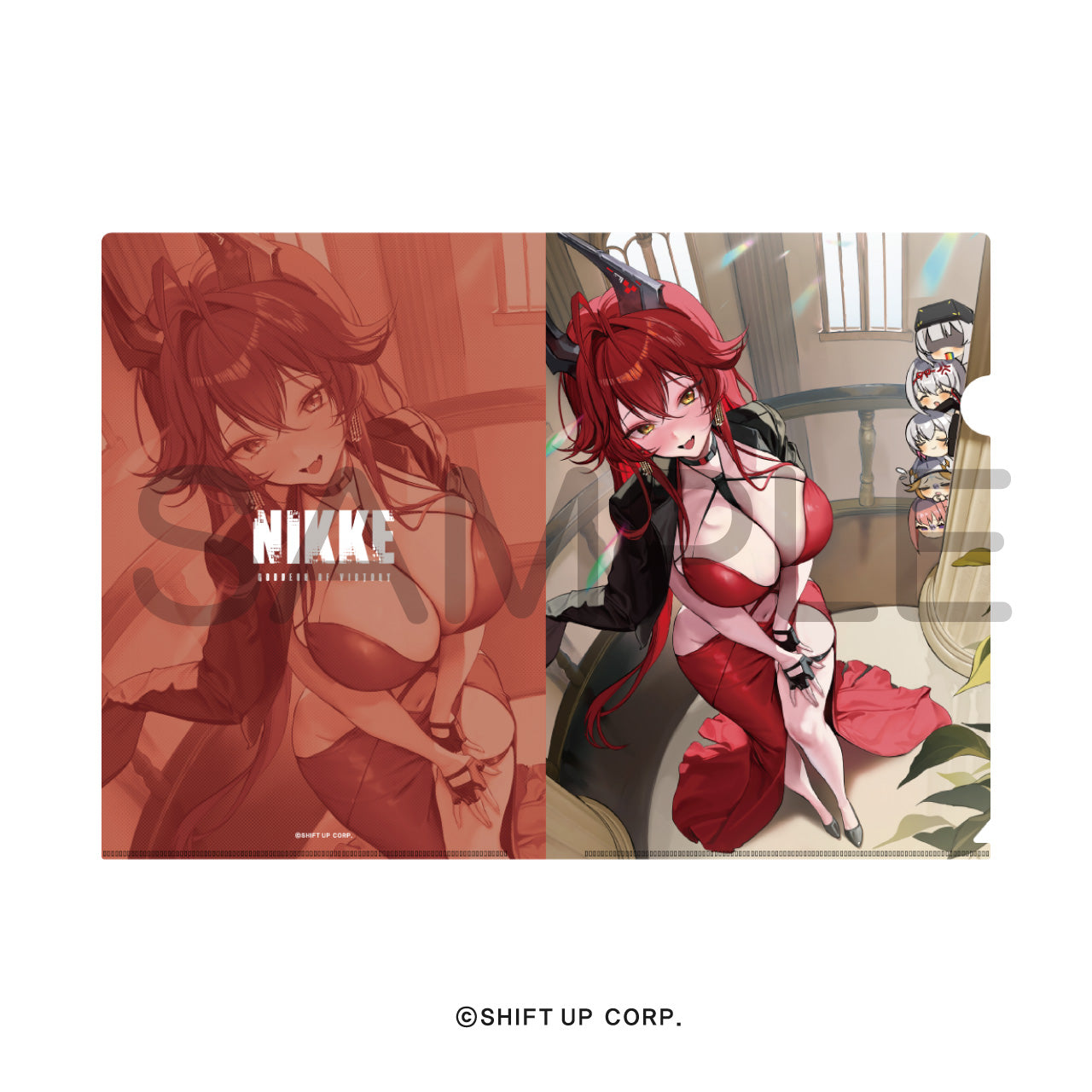 Goddess of Victory: NIKKE_Clear File  -  Red Hood: Nonsense Red