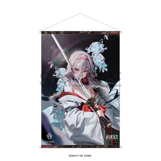 Goddess of Victory: NIKKE_B2 Tapestry  -  Scarlet: Black Shadow: Longing Flower