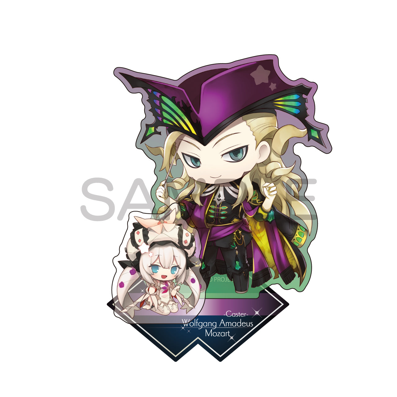 Fate/Grand Order_สแตนดี้อะคริลิค Charatoria - Caster / Wolfgang Amadeus Mozart