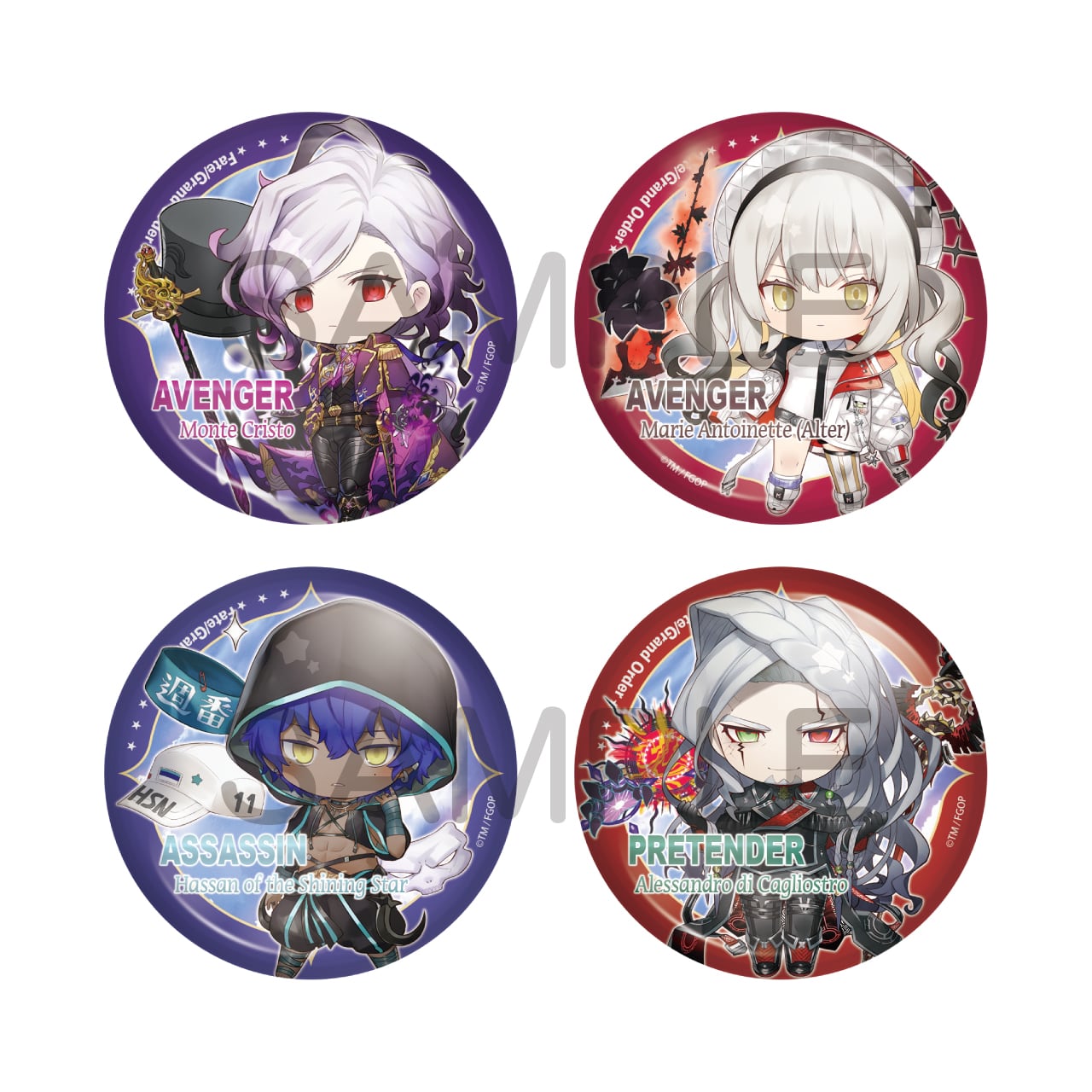 Fate/Grand Order_เข็มกลัด Charatoria Vol.19 [ทั้งหมด 10 แบบ]