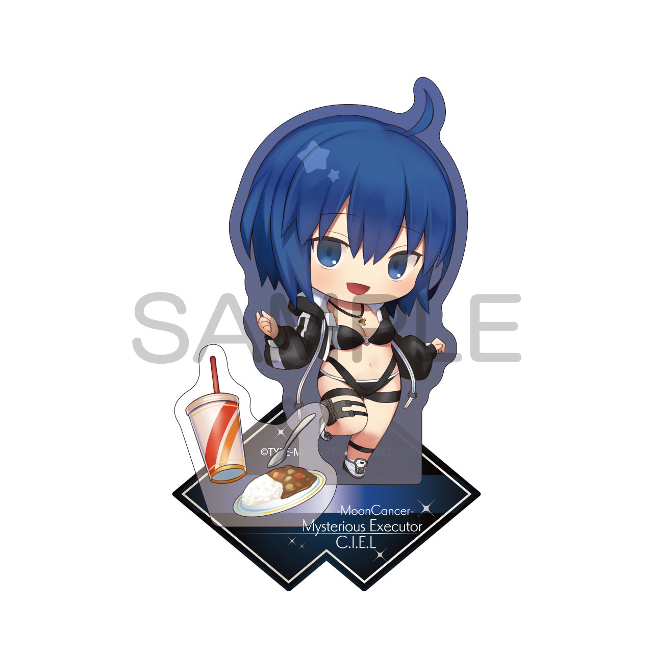 Fate/Grand Order_สแตนดี้อะคริลิค Charatoria - Moon Cancer / Mysterious Executor C.I.E.L.