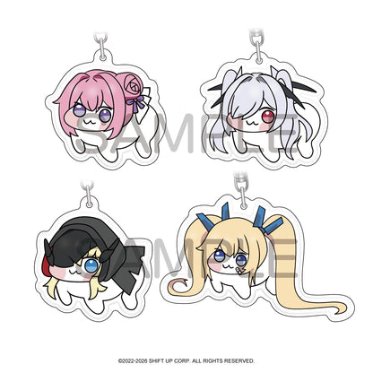 GODDESS OF VICTORY: NIKKE_DORO series Trading Jelly Acrylic Keychain [Blind Box Total 8 Types]