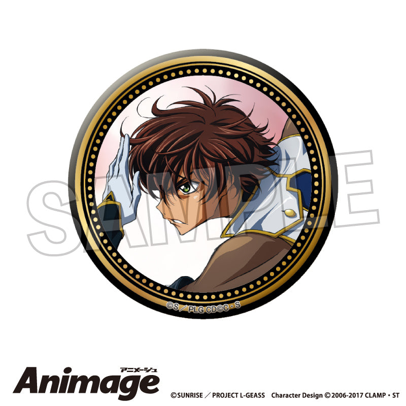 Code Geass: Lelouch of the Rebellion_Animage Giragira Can Badge vol.3 - L